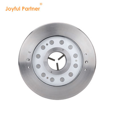 আন্ডারওয়াটার ফোয়ারা ল্যাম্প IP68 12W 24W 36W উষ্ণ সাদা RGB স্টেইনলেস স্টীল 316L