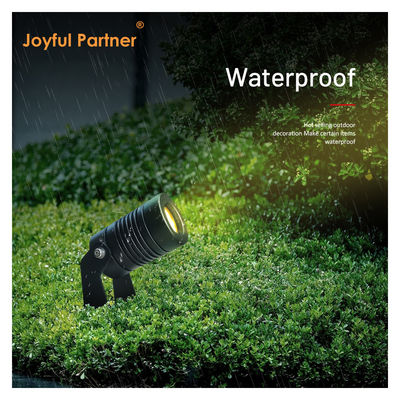 স্পাইক বা অ্যালুমিনিয়াম মাউন্ট বেস সহ বহিরঙ্গন আলোকিত ছোট LED বাগান স্পটলাইট