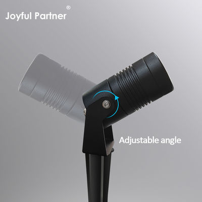 12V 24V আইপি 65 অ্যালুমিনিয়াম 6W 3000k নেতৃত্বাধীন স্পাইক গার্ডেন লাইট আউটডোর ল্যান্ডস্কেপ স্পট লন লাইট