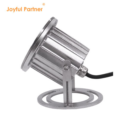 এলইডি আন্ডার ওয়াটার লাইট IP68 স্টেইনলেস স্টীল 316 3x2W পুকুরের জন্য মাউন্টিং বেস সহ