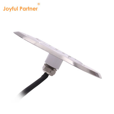 LED পুল লাইট IP68 সাদা/গরম সাদা 316 স্টেইনলেস স্টীল কভার 6W SMD 2835 63Pcs