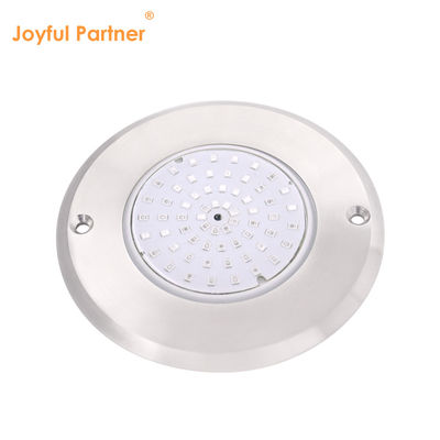 6W SMD 2835 LED পুল লাইট IP68 জলরোধী সাদা / উষ্ণ সাদা 316 স্টেইনলেস স্টীল কভার