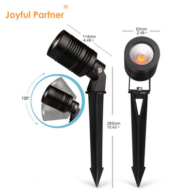আইপি 65 এলইডি স্পট লাইট আউটডোর 100-240VAC 10W ক্রী কোব এলইডি 2 বছরের ওয়ারেন্টি জলের প্রতিরোধী ইয়ার্ড সজ্জা জন্য