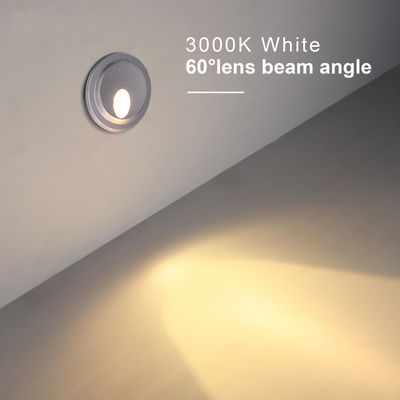 1W অ্যালুমিনিয়াম হাউজিং আউটডোর ওয়াল LED লাইট হলওয়ে LED স্টেপ লাইট সঙ্গে IP65 জলরোধী