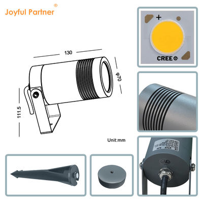 ঠান্ডা সাদা বহিরঙ্গন ল্যান্ডস্কেপ আলো