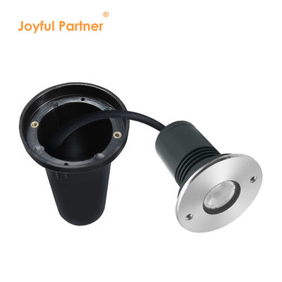 ভূগর্ভস্থ আউটডোর ল্যান্ডস্কেপ লাইটিং DC12V-24V জলরোধী IP67 স্টেইনলেস স্টীল
