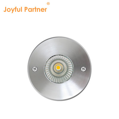 316SS 6W 12V-24V IP67 ওয়াটারপ্রুফ স্টেইনলেস স্টীল ফ্রন্ট কভার COB ইনগ্রাউন্ড রিসেসড লাইট