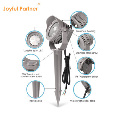 এলইডি প্লাস্টিক স্পাইক স্পট লাইট