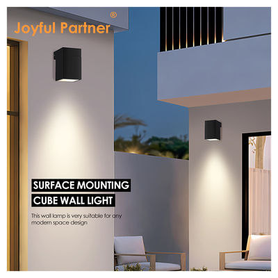 আউটডোর ইনডোর ওয়াল LED লাইট স্কয়ার 8W ডিসি 24v উষ্ণ সাদা এসএমডি LED কাস্টিং অ্যালুমিনিয়াম হাউজিং মাল্টিফাংশন বিম কোণ