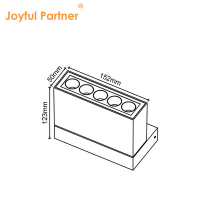 আইপি 65 হাই সিআরআই অ্যান্টি-গ্লেয়ার স্পটলাইট সহ রিসেসড লিনিয়ার এলইডি স্পটলাইট মাল্টিফাংশন বিম এঙ্গেল লিড রিসেসড লিনিয়ার লাইট