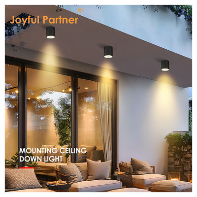 LED ডার্ক সিলিন্ডার ওয়াল মাউন্টড আলোর জন্য বহিরঙ্গন বাগান ওয়াল ডেলাইট COB আল উপাদান OEM পরিষেবা সহ