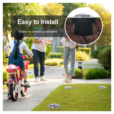 আইপি 67 আল্ট্রা পাতলা কবরিত ইনগ্রাউন্ড আপলাইট 12V 24V ওয়াটারপ্রুফ ডেক লাইট রিসেসড গ্রাউন্ড ল্যাম্প