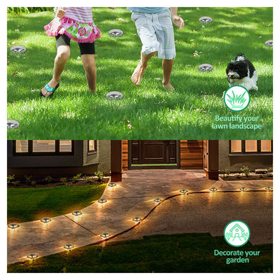 2W আইপি 67 এলইডি ইনগ্রাউন্ড লাইট আউটডোর আল্ট্রা পাতলা ব্যাসার্ধ 55 মিমি এসএমডি এলইডি ওয়াকওভার লাইট অ্যালুমিনিয়াম হাউজিং সহ