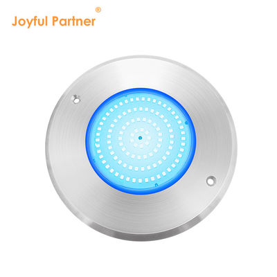 পানির নিচে ডুবযোগ্য LED পুল লাইট DC12V ধ্রুবক ভোল্টেজ 10W DIA160 * 7.5MM APP রিমোট কন্ট্রোল সহ