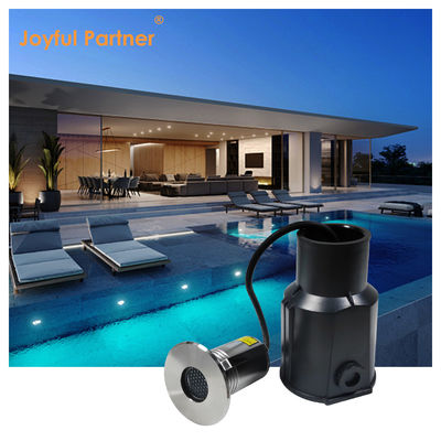 RGBW4in1 LED জলরোধী সুইমিং পুল লাইট মিনি সাইজ Dia 68mm উষ্ণ সাদা 3000K ব্যাক বক্স সহ