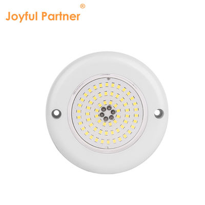ওয়াল মাউন্ট ইনগ্রাউন্ড LED সুইমিং পুল লাইট Rgb এবং Dmx কন্ট্রোল 6W LED SMD2835 ABS উপাদান