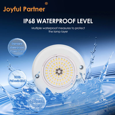 আইপি 68 রঙ পরিবর্তনশীল এসি 12 ভি অন্তর্নির্মিত কনটেন্ট বর্তমান ড্রাইভার সহ পানির নীচে সাঁতারের পুলের নেতৃত্বাধীন আলো