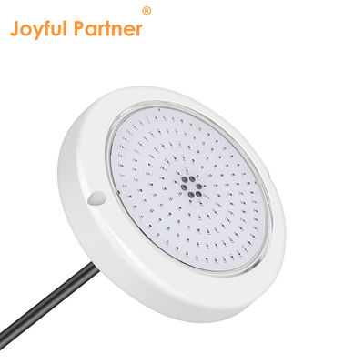 PAR56 LED পুল লাইট RGB AC12V IP68 রেজিন ভরা ABS+PC উপাদান DIA152*26mm রেজ কোণ 120 ডিগ্রী