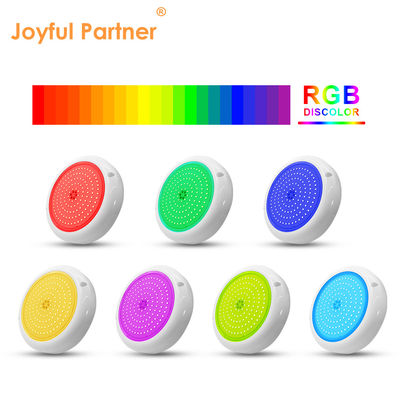 LED সুইমিং পুল লাইট RGB AC12v রজন ভরাট ফ্ল্যাট RGB ABS শরীর উষ্ণ সাদা পৃষ্ঠ মাউন্ট কারখানা কাস্টমাইজড