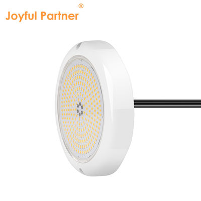 LED সুইমিং পুল লাইট Rgb AC12v ভোল্টেজ রজন ভরাট ফ্ল্যাট RGB ABS শরীর উষ্ণ সাদা কারখানা কাস্টমাইজড