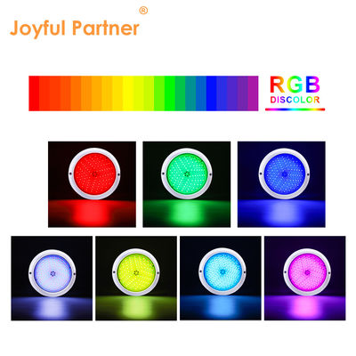 LED সুইমিং পুল লাইট Rgb AC12v ভোল্টেজ রজন ভরাট ফ্ল্যাট RGB ABS শরীর উষ্ণ সাদা কারখানা কাস্টমাইজড