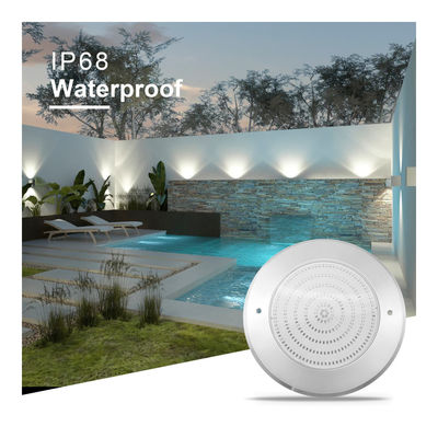 জলরোধী PAR56 LED পুল লাইট 316 এসএস ওয়াল মাউন্ট 230MM 18W 25W AC12V