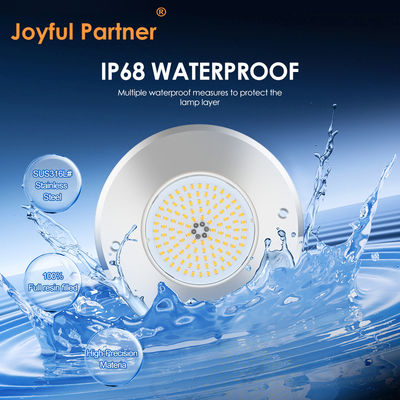 IP68 LED PAR56 পুল লাইট রঙ পরিবর্তন 12V 6W রজন ভরাট জলরোধী ওয়াইফাই আরএফ রিমোট কন্ট্রোল