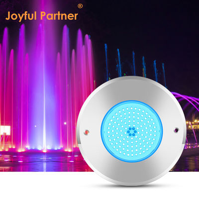 316L স্টেইনলেস স্টীল ইনগ্রাউন্ড পুল লাইট DIA 160mm * 32mm AC12v কন্ট্রোলার রিমোট সহ