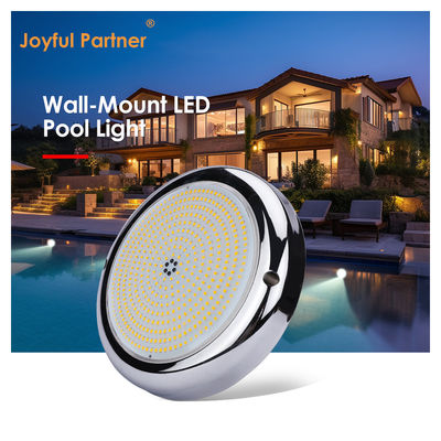 শক্তিশালী LED পুল লাইট ওয়াইফাই কন্ট্রোল AC12V IP68 25W রেজিন ভরা RGB LED PAR56 পৃষ্ঠতল মাউন্ট