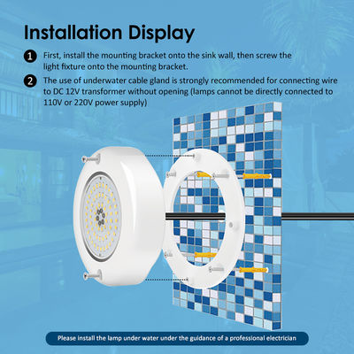 LED অ্যাকোয়ারিয়াম LED পানির নিচে মাছ ধরার জন্য সুইমিং পুল আলো উচ্চ মানের