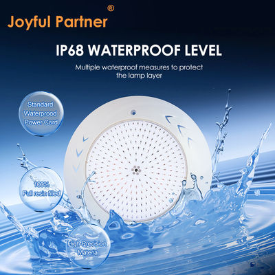 18W Par56 LED সুইমিং পুল সারফেস মাউন্টযুক্ত LED আন্ডারওয়াটার পুল লাইট AC 12V RGB ওয়াটারস্কেপ গার্ডেনের জন্য