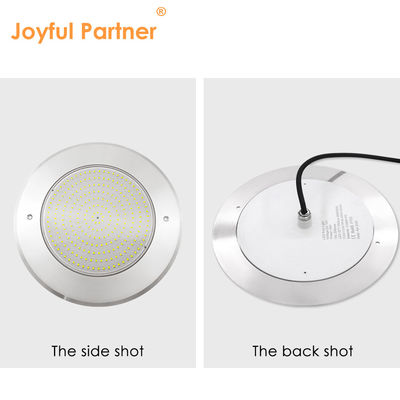 ওয়াটারপ্রুফ PAR56 LED পুল লাইট 316SS হাউজিং আল্ট্রা পাতলা 7.5mm রজন ভরাট দেয়াল মাউন্ট 230MM 18W 25W ডিসি AC12V