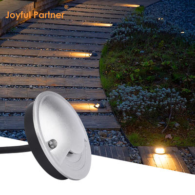 ভূগর্ভস্থ ডেক লাইট 12/24DC IP67 ওয়াটারপ্রুফ 3W OSRAM SMD LED একক রঙ সিই ROHS 2 বছরের ওয়ারেন্টি সহ
