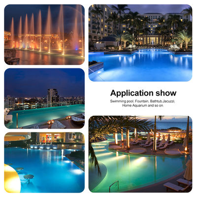 আইপি 68 জলরোধী 18W উষ্ণ সাদা বা শীতল সাদা সাঁতারের পুল হালকা বাল্ব 18W এলইডি আন্ডারওয়াটার আলো