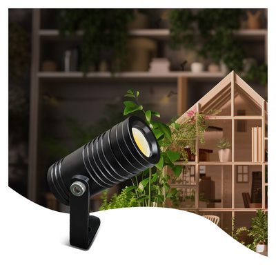 12V 24V IP65 অ্যালুমিনিয়াম 1W LED স্পাইক গার্ডেন লাইট আউটডোর ল্যান্ডস্কেপ স্পট লন লাইট