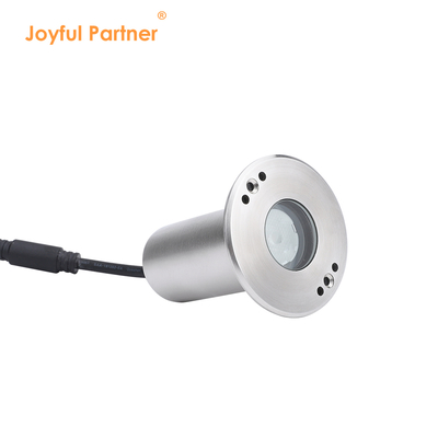 LED মিনি ওয়াটারপ্রুফ রিসেসড মার্কার 1W 12V ডিসি 8° সংকীর্ণ বিম কোণ আইপি 68 আউটডোর ল্যান্ডস্কেপ আলো