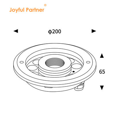 স্টেইনলেস স্টীল ডুবযোগ্য LED ফোয়ারা লাইট IP68 DC24V সিই সার্টিফিকেট