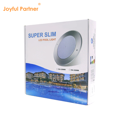 IP68 LED PAR56 পুল লাইট RGB কালার পরিবর্তন 12VDC AC 35W DIA 280mm SMD2835 432pcs কালার প্যাকেজের সাথে