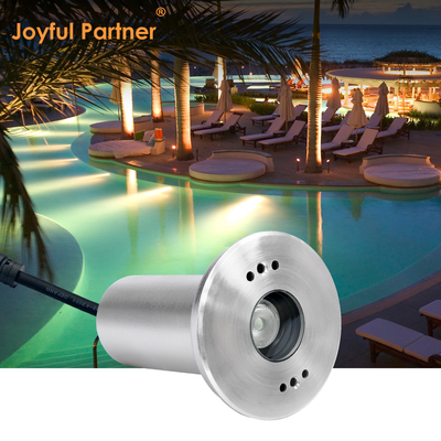 গভীর অ্যান্টি-গ্লেয়ার সুইমিং পুল লাইট 3W DC24V এসএস উপাদান সিই সার্টিফাইড দীর্ঘস্থায়ী কার্টন প্যাকেজিং সহ