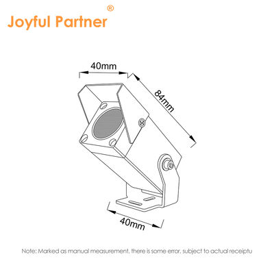 আউটডোর আর্কিটেকচারাল এলইডি আলোকসজ্জা সংকীর্ণ বিম কোণ আইপি 65 1 ডাব্লু সিই রোএইচএস শংসাপত্রযুক্ত একক রঙ