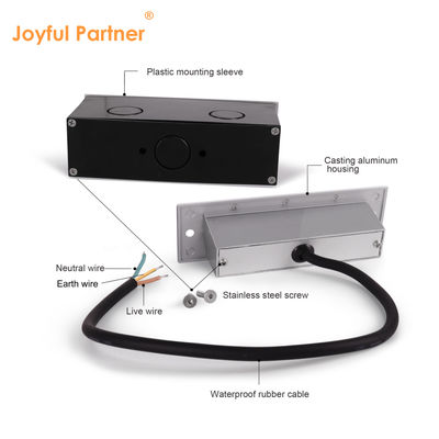 ধাপে ধাপে আলো আইপি 65 বহিরাগত আলো DC24V 3W SAMSUNG SMD5630 ধ্রুবক বর্তমান ড্রাইভার সহ