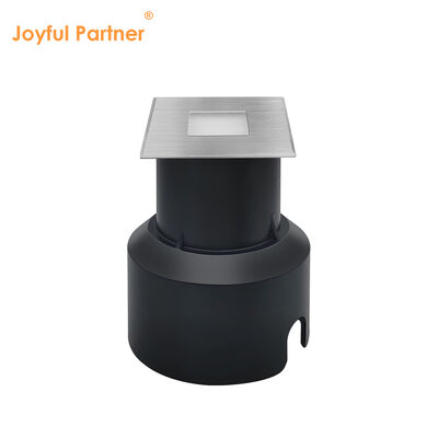 এলইডি আন্ডারগ্রাউন্ড লাইট 3W বর্গাকার আকৃতি 304 বা 316 স্টেইনলেস স্টীল 45 * 45MM ফ্রেম অ্যালুমিনিয়াম ডাই কাস্ট শরীর