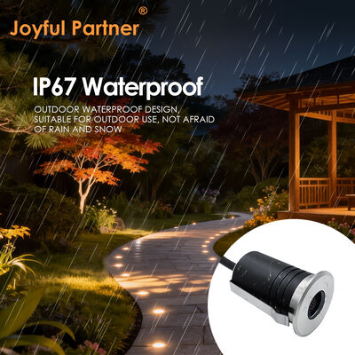 আন্ডারগ্রাউন্ড আপ লাইট আইপি 67 3 ডাব্লু ক্রি এলইডি অ্যান্টি গ্লেয়ার ডিজাইন ডিএ 45 এমএম অ্যালুমিনিয়াম হাউজিং রোডের জন্য