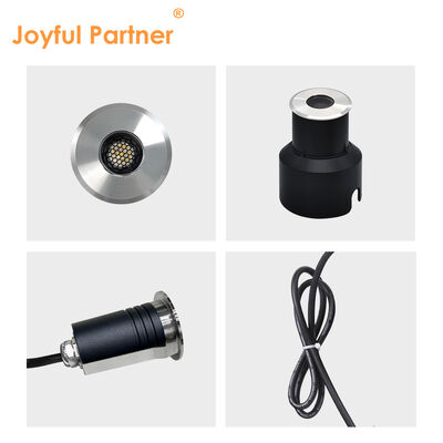 LED Underground Light IP67 3W 3years Warranty Cutout 40-42MM For Squares Sidewalk