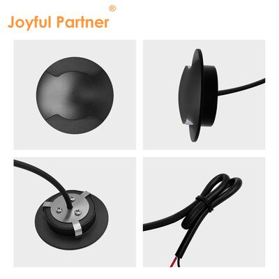 LED ইন-গ্রাউন্ড সাইডভিউ লাইট 1W 3W 12V-24VDC খাঁটি অ্যালুমিনিয়াম 6063# হাউজিং