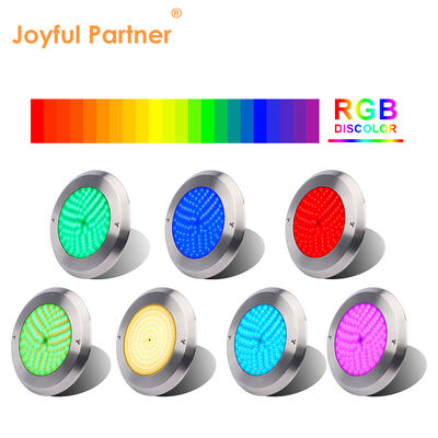 সাবমার্সিবল পুল লাইট PAR56 6W SMD2835 আল্ট্রা থিন SS316L+ABS জলরোধী DC12V