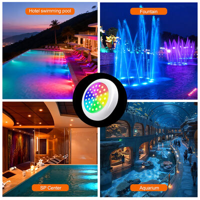 Underwater Swimming Pool Light 12Volt Input ABS Material Waterproof 3in1RGB Color Changing SMD 5050 LED
