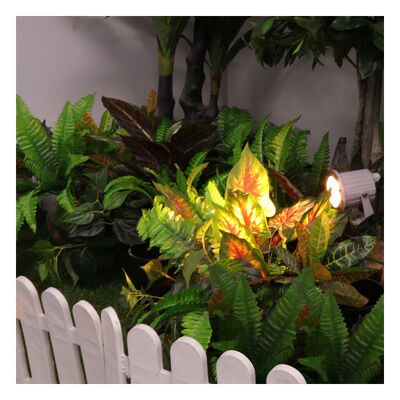 গার্ডেন ইয়ার্ডের জন্য প্লাস্টিক স্পাইক LED GU10 MR16 বাল্ব সহ জলরোধী LED গার্ডেন স্পট লাইট