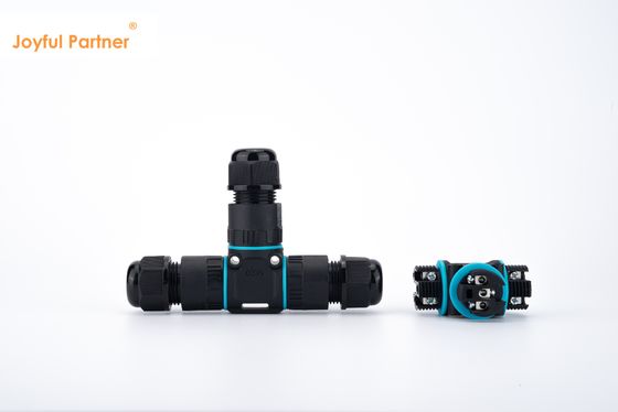 দ্রুত ইনস্টল করুন IP68 জলরোধী প্লাস্টিক 2/3 পিন মহিলা বৃত্তাকার সংযোগকারী বৈদ্যুতিক রূপান্তরকারী