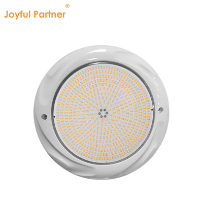 নেতৃত্বাধীন পুল আলো পানির নিচে সাঁতার আলো RGB 230mm 18W পৃষ্ঠ মাউন্ট করা IP68 DC12V 3000K